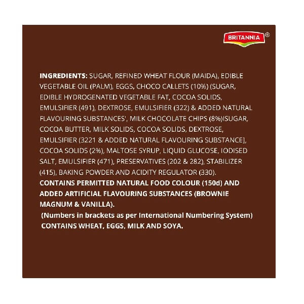 Buy Britannia Fudge It Chocolate Brownie Cake Online at Best Price